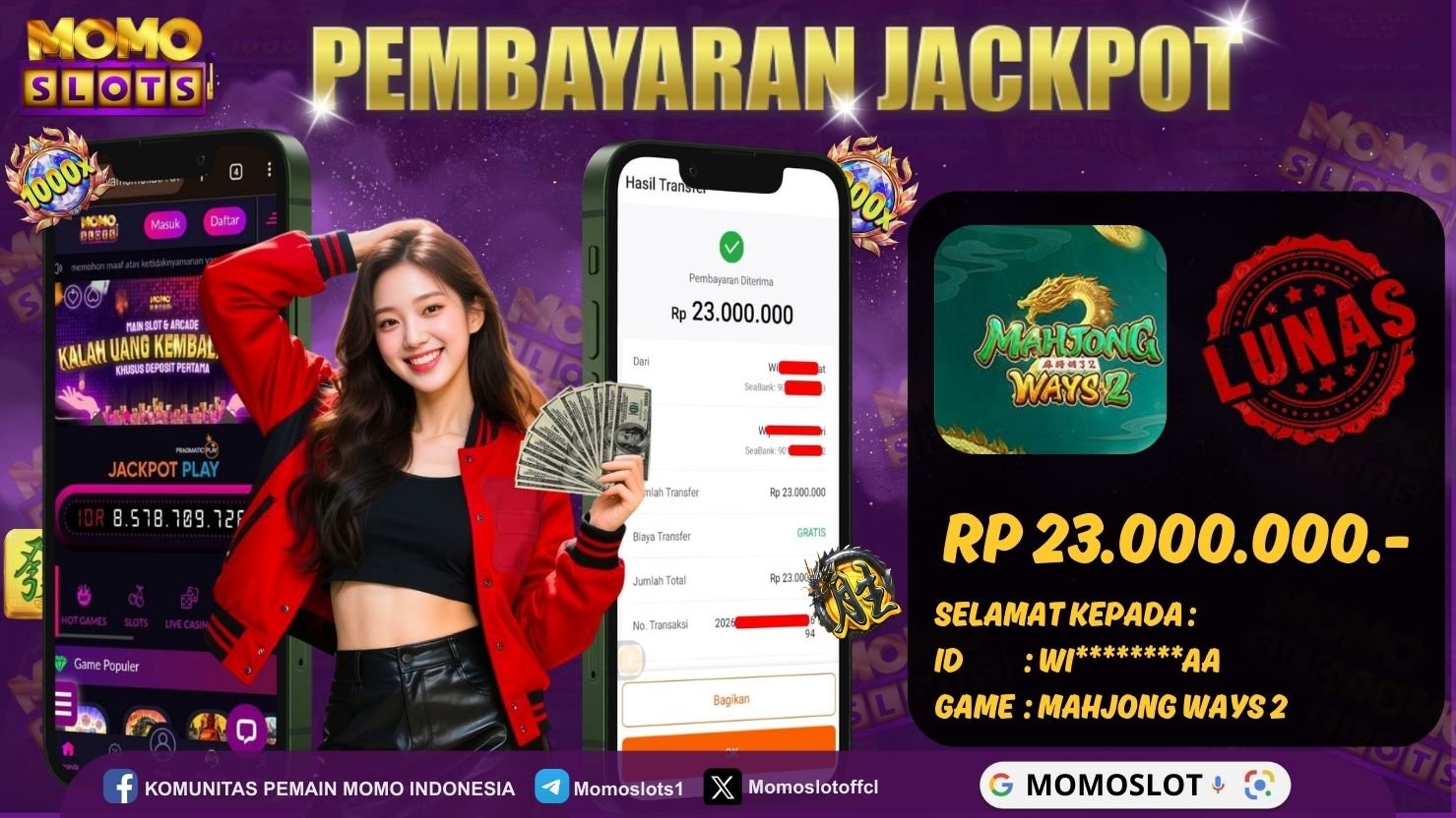 MOMOSLOTS JACKPOT SLOT MAHJONG WAYS 2